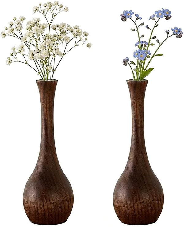 Havunori 2 PCS Black Walnut Wood Essential Oil Diffuser - Wooden Fragrance Diffuser