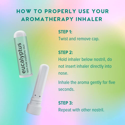 MOXE Nasal Inhalers Bundle - 8 Essential Oils, 100% Pure and Undiluted, Portable Aromatherapy, Made in USA
