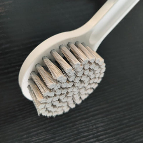Body Brush with Soft and Stiff Bristles, Shower Bath Brush Long Handle Gentle Back Skin Scrubber Exfoliate Massage
