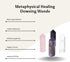 Metaphysical Healing Dowsing Stone Wands Towers Set of 4 - Amethyst, Rose Quartz, Rock Crystal, Black Tourmaline