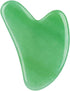 LadyCent Natural Jade Guasha Stone Board Massage, Rose Quartz Guasha Plate Jade Face Massager Scrapers Tools for Face
