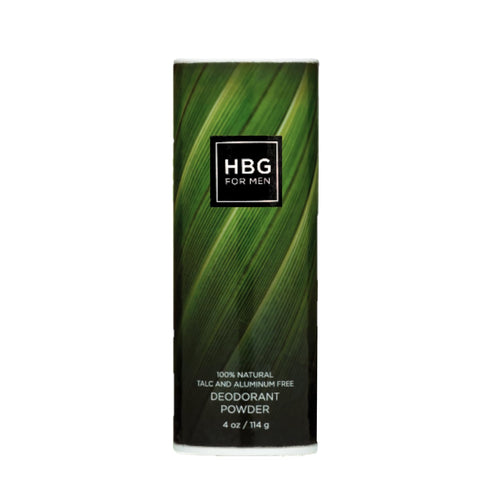 Honeybee Gardens Unscented Deodorant Powder for Men, Talc-Free, Vegan, 4 oz