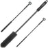 Silicone Water Bottle Brush and Straw Cleaner Set - Long Handle Scrub Brush for Narrow Neck Bottles, Wine, Thermos