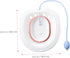 HAKIDZEL Portable Sitz Bath Basin with Anti-Spill Overflow Protection for Postpartum Care Perineal Relief and Menstrual