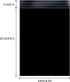 Sanitary Napkin Disposal Bags, 200 Pcs Self-Sealing Feminine Hygiene Bags for Privacy Protection, Black
