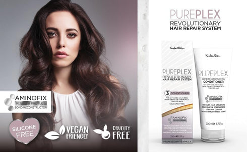 PurePlex Bond Reconstructing Conditioner, 200ml, Nourishes & Rebuilds Hair with Aminofix