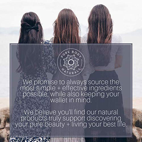 Pure Body Naturals 4 fl oz Lemon Essential Oil - 100% Pure & Undiluted for Diffuser, DIY, Natural Deodorizer
