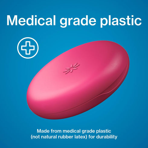 Invisalign Aligner Case and Retainer, Cyberpink