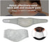 Neck Brace with Heating Pad, Self Heated Support Wrap for Cervical Spine Pain Relief, Natural Physical Therapy (Grey)