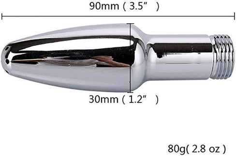 Nozzles, GNEGKLEAN Shower Enema Douche Kit, Stainless Steel Anal Cleaner with Handheld Spray, Flexible Hose & Hygienic