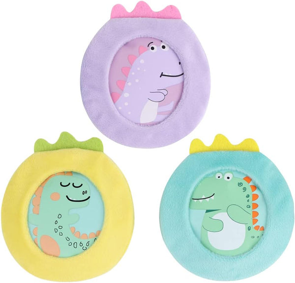 Hilph Kids Ice Packs for Boo Boos, Reusable Gel Hot Cold Pack with Sleeves for Pain Relief (3 Packs)