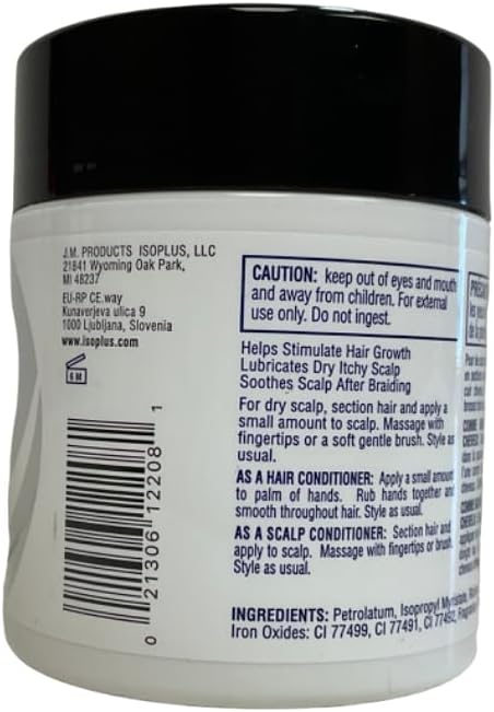 Isoplus Black Castor Oil & Coconut Oil, 5.25oz