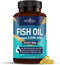 NEW AGE Omega 3 Fish Oil 2500mg Supplement, 90 Softgels - Immune & Health Support, Non-GMO, EPA, DHA
