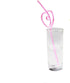 12 PCS Heart-Shaped Party Straws for Drinking Sipping - Novelty Props for Wedding Birthday Party