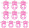 YGOJKE 10 Pcs Disposable Vibrating Penis Ring, Clitoral Mini G spot Stimulator for