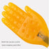 Pai Sha Board Multi-Function Pai Sha Board Silicone Five-Finger Meridian patting Small Yellow Hand Silicone Massage