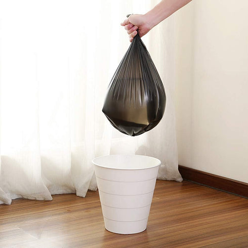 Nicesh 7 130 Counts, Gallon Kitchen Trash Can Liners, Black