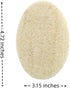WOCATS 6pcs Natural Loofah Dish Sponges - Non-Scratch Biodegradable Scrubber for Kitchen Dishwashing
