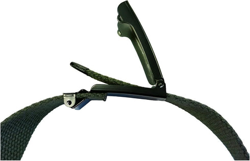 Permethrin Treated Insect Repellent Fabric Belt, Size Adjustable, One Size Fits All, Black - Mosquitoes, Flies, Ticks