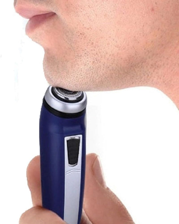 Men's Mini Single Head Electric Razor, Manual Face Shaver for Men