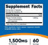 Nutricost Tribulus Terrestris Extract 1500mg, 120 Capsules - 60 Servings (750mg Per Cap), Non GMO & Gluten Free