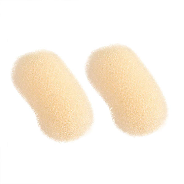 Volume Hair Base Inserts, Bump It Up Hair Pads, 2 Count, Beige Hair Styling Clip