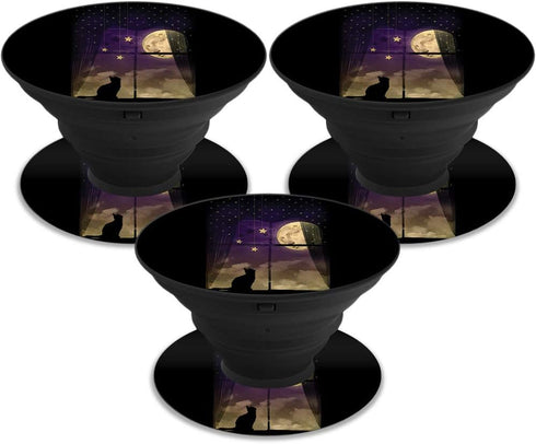 MightySkins Skin - Cat Dream for PopSocket | Unique Vinyl Decal Wrap Cover | Easy to Apply & Remove | Made in USA