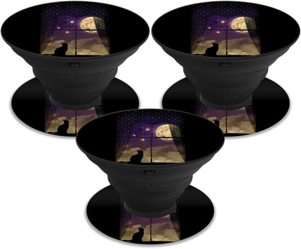 MightySkins Skin - Cat Dream for PopSocket | Unique Vinyl Decal Wrap Cover | Easy to Apply & Remove | Made in USA