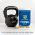 Sunwarrior Vegan Organic Protein Powder, Plant-Based BCAA Amino Acids, Vanilla, 17 Servings, Non-GMO