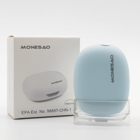MONESAO Toothbrush Case with Holder, Rechargeable Travel Toothbrush Cleaner Case for Electric and Manual
