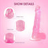 SignalBee 7.6 Inch Dildo Adult Sex Tools for Women Classic Wand Dildos with Powerful Suction Cup for Hands Free
