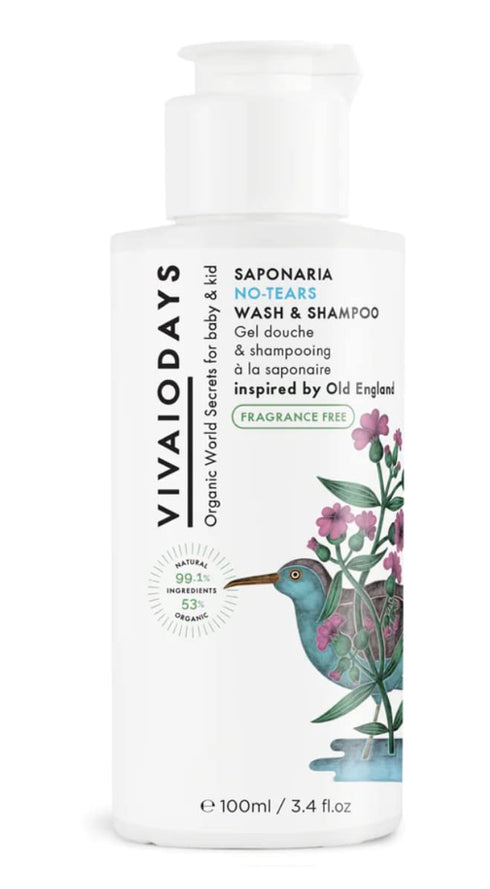 Fragrance Free Saponaria No-Tears Wash & Shampoo
