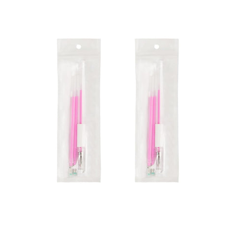 Eyebrow Microblading Marker Pen, Skin Marker Pen for Permanent Makeup Position Mapping (Pink)