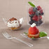 Lillian Tablesettings 48 Count Premium Plastic Fork, Clear