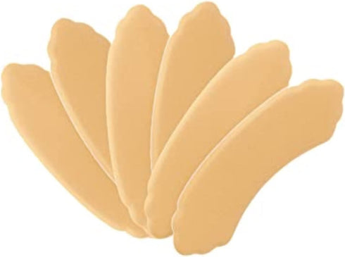 Foot Petals Heavenly Heelz Buttercup Triple Pair, Butter Cup, One Size