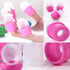 Tvoip 10 PCS Nail Soaker Cap for Acrylic Nail Remover and Gel Polish Cleaner Wrap Clip Tool