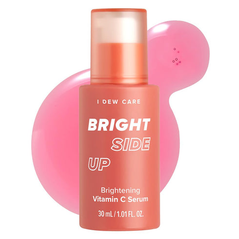 I DEW CARE Vitamin C Face Serum - Bright Side Up, Hydrating with Niacinamide, Korean Glass Skin Care, Non-irritating,