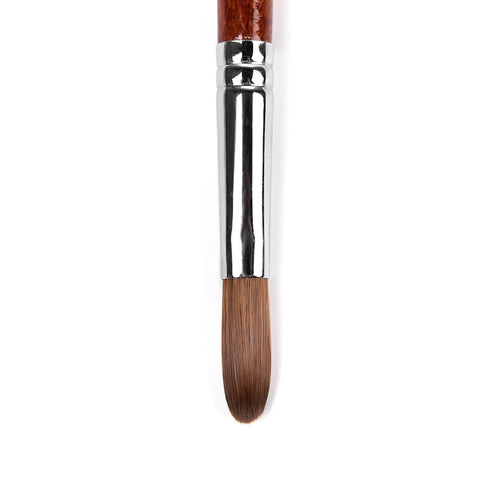 KADS Kolinsky Sable Acrylic Nail Art Brush - Red Wood Pen for Nail Art Manicure Tool (18#)
