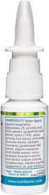 NutriBiotic Nasal Spray Plus, 1 Fl Oz, Nasal Lubricant with GSE, Xylitol & Botanical Extracts