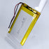 HXJNLDC 3.7V 4200mAh 805080 3.7-5V 2-Wire DC Rechargeable Lithium Polymer Battery, Suitable for DIY Electronic Products