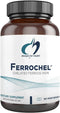 Designs for Health Ferrochel Chelated Iron - Highly-Absorbable Iron Supplement for Women & Men, 120 Vegan Capsules