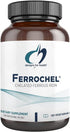 Designs for Health Ferrochel Chelated Iron - Highly-Absorbable Iron Supplement for Women & Men, 120 Vegan Capsules