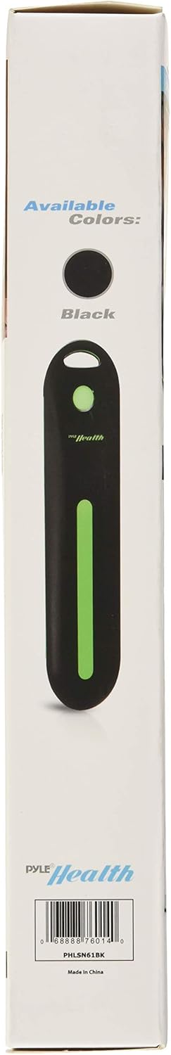 Pyle Electric Toothbrush Travel Charger Case, Compact USB Port Compatible Holder for Brush and Mini Toothpaste (Black)