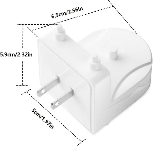 KOPBTBOY HX6100/ HX3000/ HX6000/ HX8000/ HX9000 Wall Charger for Philips Sonicare Electric Toothbrush, Wireless