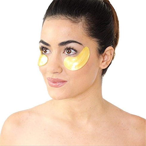 Jakuva 30 Pairs Eye Masks, Under Eye Patches for Puffy Eyes, Dark Circles & Wrinkles, Gel Moisturizing