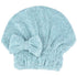 Microfiber Hair Drying Towels, Head Wrap with Bow-Knot Shower Cap, Hair Turban for Curly Long & Wet Hair