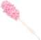 Lufa Back Scrubber for Shower, Anti-Slip Long Handle Bath Sponge, Soft Nylon Mesh Body Brush for Women & Men