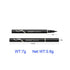 GLOGLOW Cat Eye Makeup Liquid Eyeliner Pen, Waterproof Neon Colorful Long-lasting Black Makeup Tools (Green)