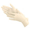 Green Direct Disposable Latex Gloves, Powder Free Cleaning Gloves, Size Medium, Pack of 100