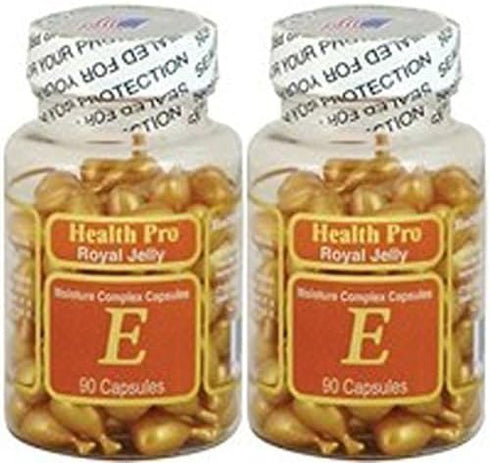 Nu-Health 90 (Pack 2) Vitamin E Skin Oil Royal Jelly, Softgels